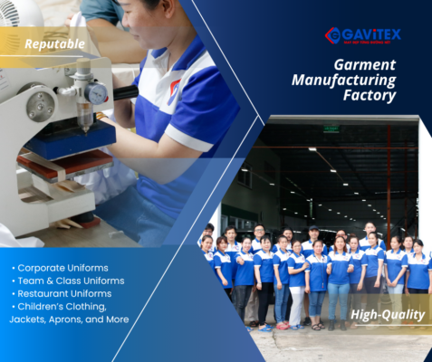 Comparative chart of garment processing costs